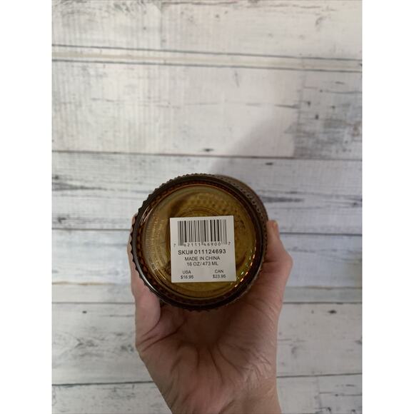 Starbucks 2021 50th YEAR ANNIVERSARY GOLD COPPER STUDDED Grande Tumbler Cup NEW - Picture 4 of 4